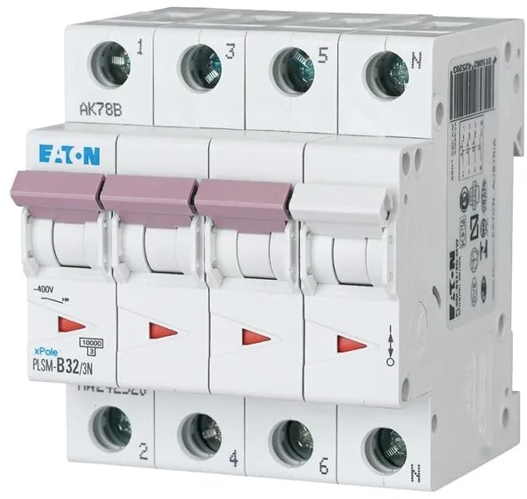 Eaton Jistič 32A 3P+N C 4M 6KA