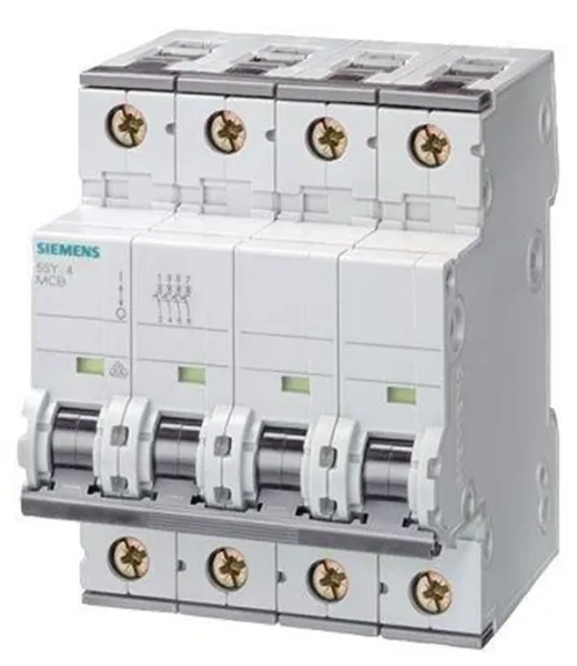 Siemens Automatický jistič 6ka 3p+n c 32a 5sy6632-7