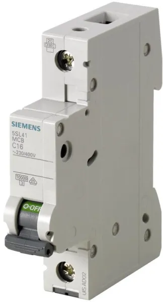 Siemens Automatický jistič 10ka 1p c 2a 5sl4102-7