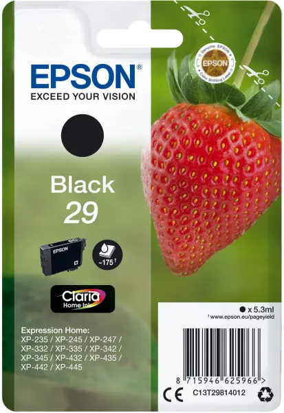 Epson 29 inkoustová kazeta černá