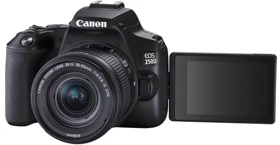 Canon EOS 250D 18-55mm IS STM + 50mm - Černá