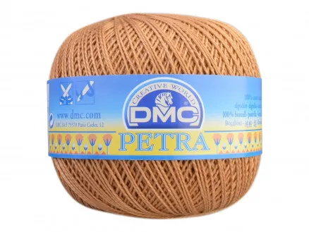 DMC Petra No. 8 Háčkovací příze Jednobarevná 5436 Karamel