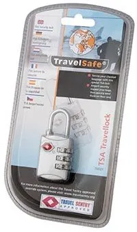 TravelSafe visací zámek s kombinačním zámkem