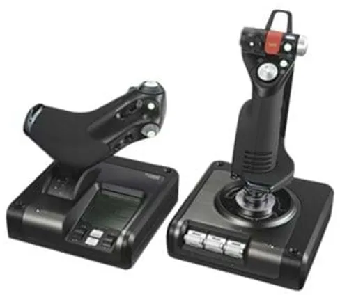 Logitech G Saitek X52 Professional H.O.T.A.S. - Joystick a plynová páka - PC