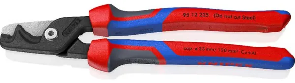 Knipex kabelové nůžky s řezací stupnicí StepCut XL