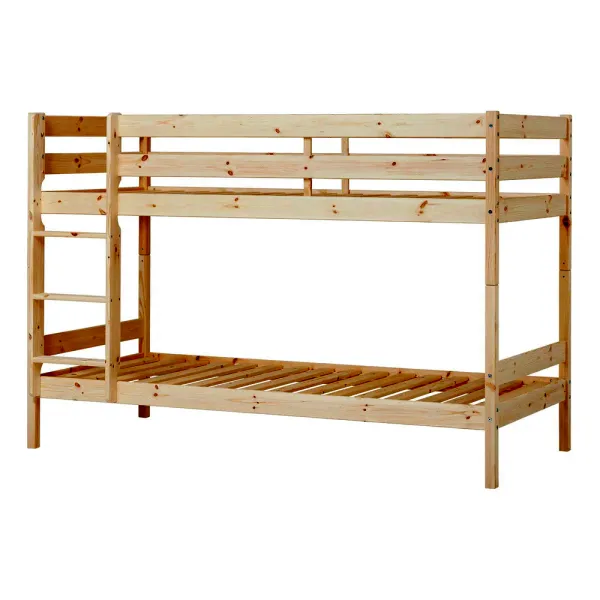Patrová postel vč. roštu, Eco comfort 90x200 cm - Přírodní