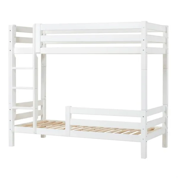 Hoppekids ECO Luxury vysoká palanda s žebříkem a zábranou - 90 x 200 cm