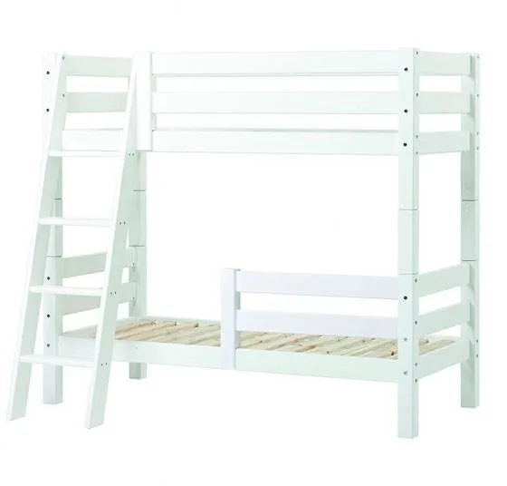Hoppekids ECO Luxury palanda s postranicí a šikmým žebříkem - 70x160 cm