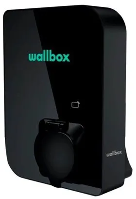 Wallbox Copper SB nabíjecí box s Wi-Fi 11 kW Typ 1 a 2, černý