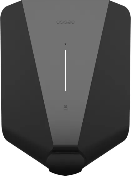 Easee LITE nabíjecí box 11 kW s měřičem kWh, Typ 2, WiFi a 4G, Černá