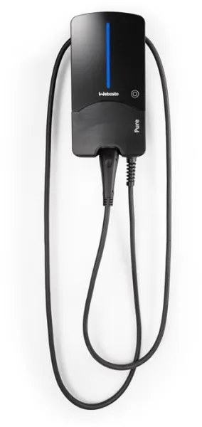 Webasto Pure Nabíjecí box 11 kW Type 2 Black Edition se 7m kabelem - Integrovaný proudový chránič Type B
