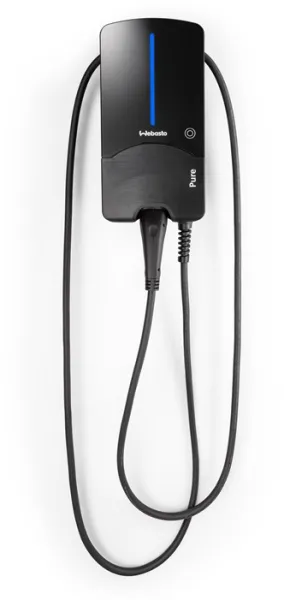 Webasto Pure Nabíjecí box 22 kW Type 2 Black Edition s 7 m kabelem - Integrovaný proudový chránič typu B