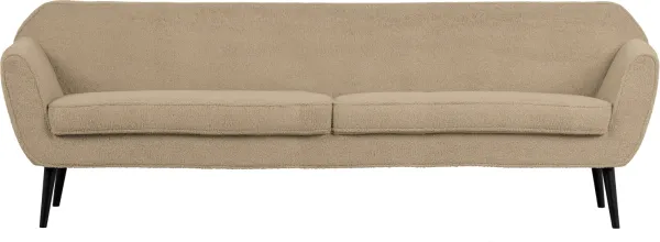 Rocco, pohovka lounge, písková barva, H75x230x82 cm
