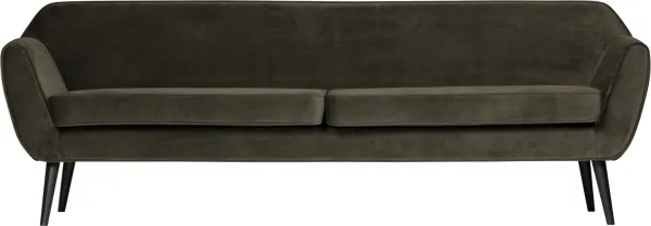 Rocco, pohovka lounge, tmavě zelená, H75x230x82 cm