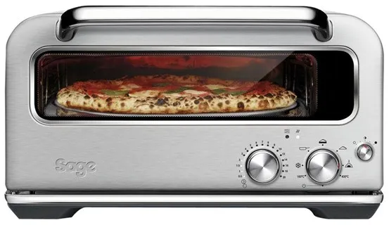 Sage SPZ820BSS4EEU1 the Smart Oven Pizzaiolo - pizza trouba - kartáčovaná nerezová ocel