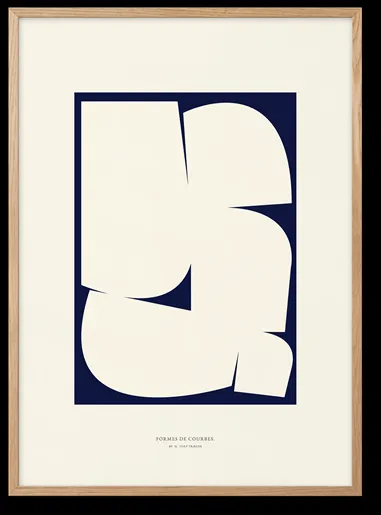 Peléton Shapes of Curves 05 50x70 Plakát