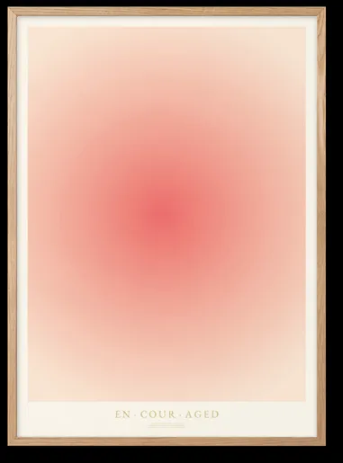 Peléton ENCOURAGED 50x70 Plakát
