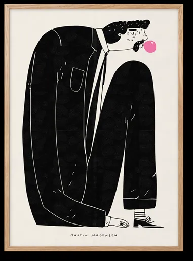 Peléton Gumman 70x100 Plakát