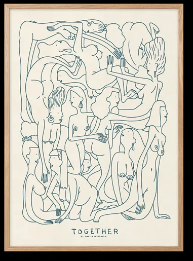 Peléton Together 70x100 Plakát