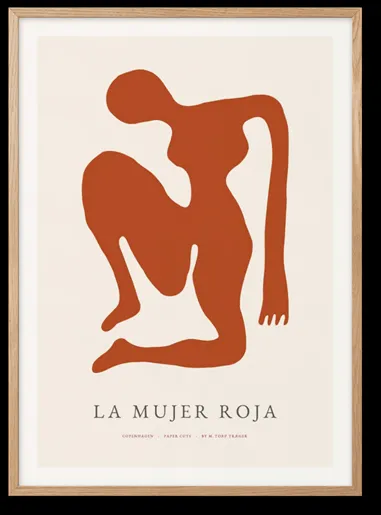 Peléton Red Woman 70x100 Plakát
