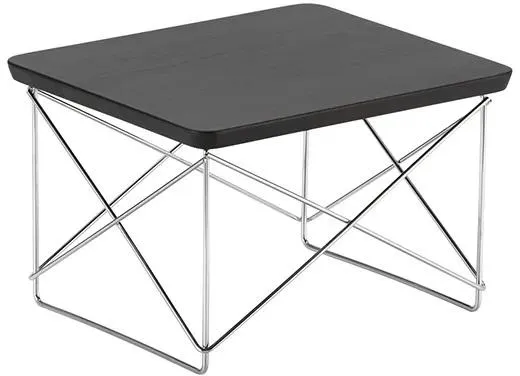 Vitra Occasional LTR Noční stolek Kouřový dub/Chrom