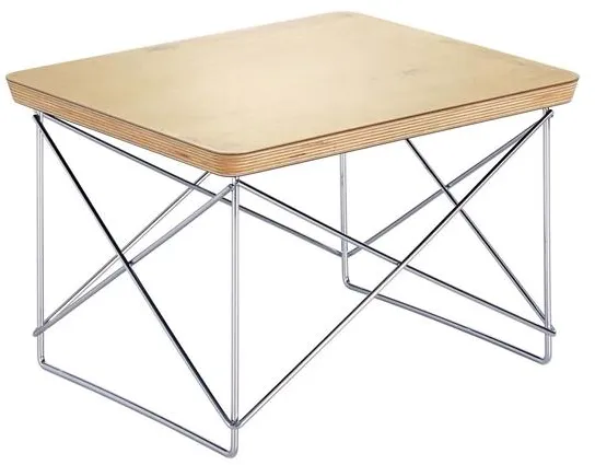 Vitra Occasional LTR Noční stolek Pozlacený/Chrom