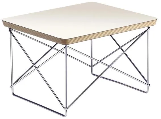 Vitra Occasional LTR Noční stolek Bílá/Chrom