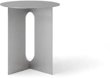 Audo Androgyne základna pro odkládací stolek kartáčovaná ocel