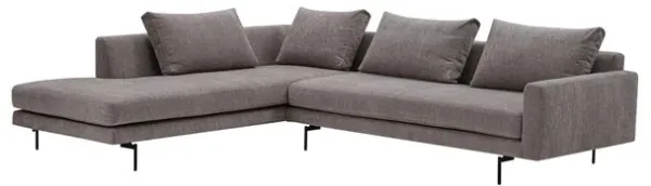 Wendelbo Edge V2 Modulová pohovka 12+34 Soft 3/Černá