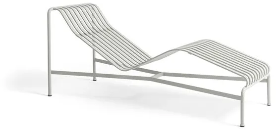 HAY Palissade Chaise Longue Sky Šedá