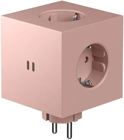 Avolt Square 2 Prodlužovací kabel Old Pink