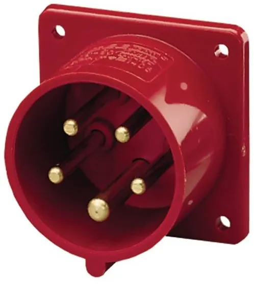Mennekes CEE přívodní zásuvka 5pólová 16A 400V IP44 6H