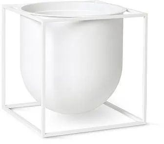 Audo Copenhagen Kubus Flowerpot 23 - Bílá