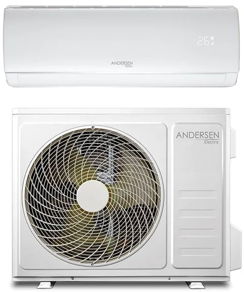Andersen Electric AE 18000 vzduch/vzduch tepelné čerpadlo s WiFi, 6 kW, 5-135 m², bílá