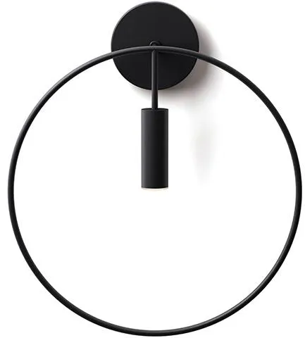 Estiluz Revolta Nástěnná lampa Černá